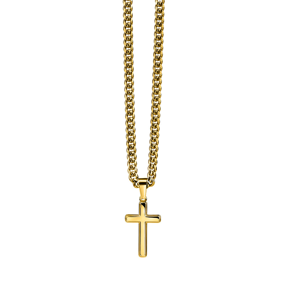 To My Amazing Brother -Artisan Cross With Cuban Link Chain ShineOn Fulfillment