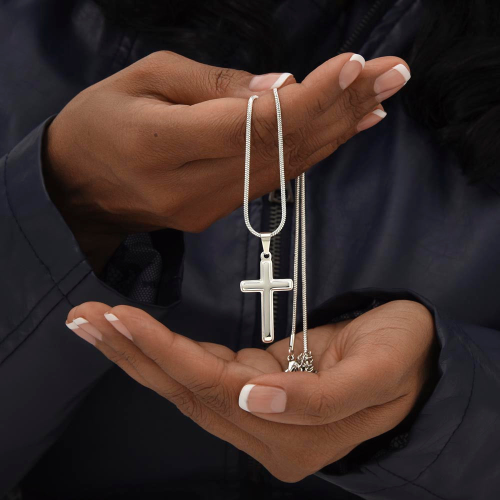 Spiritual Motivation - Artisan Cross Necklace ShineOn Fulfillment