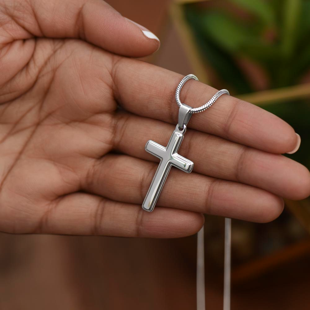 Spiritual Motivation - Artisan Cross Necklace ShineOn Fulfillment