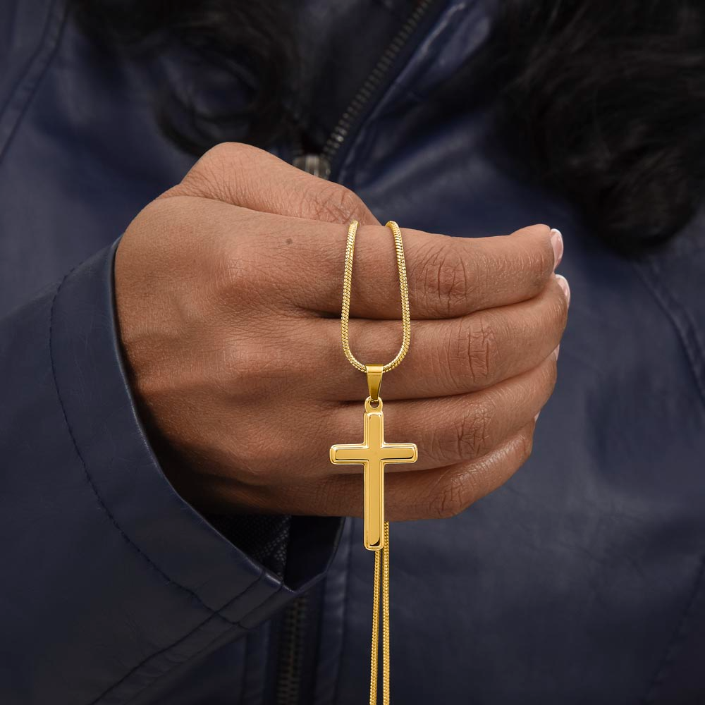 Spiritual Motivation - Artisan Cross Necklace ShineOn Fulfillment