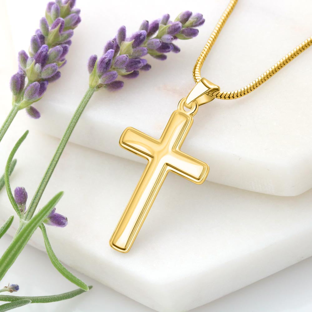 Spiritual Motivation - Artisan Cross Necklace ShineOn Fulfillment