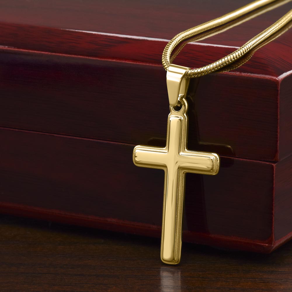 Spiritual Motivation - Artisan Cross Necklace ShineOn Fulfillment